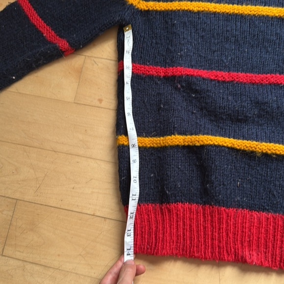 Vintage solide striped sweather - Picture 7 of 9
